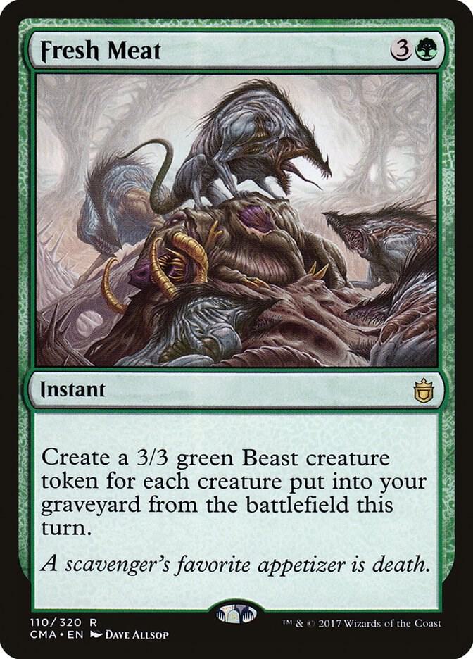 Fresh Meat, Commander Anthology 110