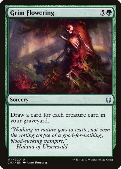 Grim Flowering, Commander Anthology 114