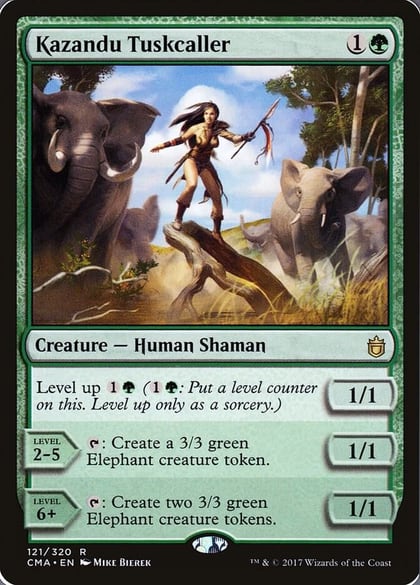 Kazandu Tuskcaller, Commander Anthology 121