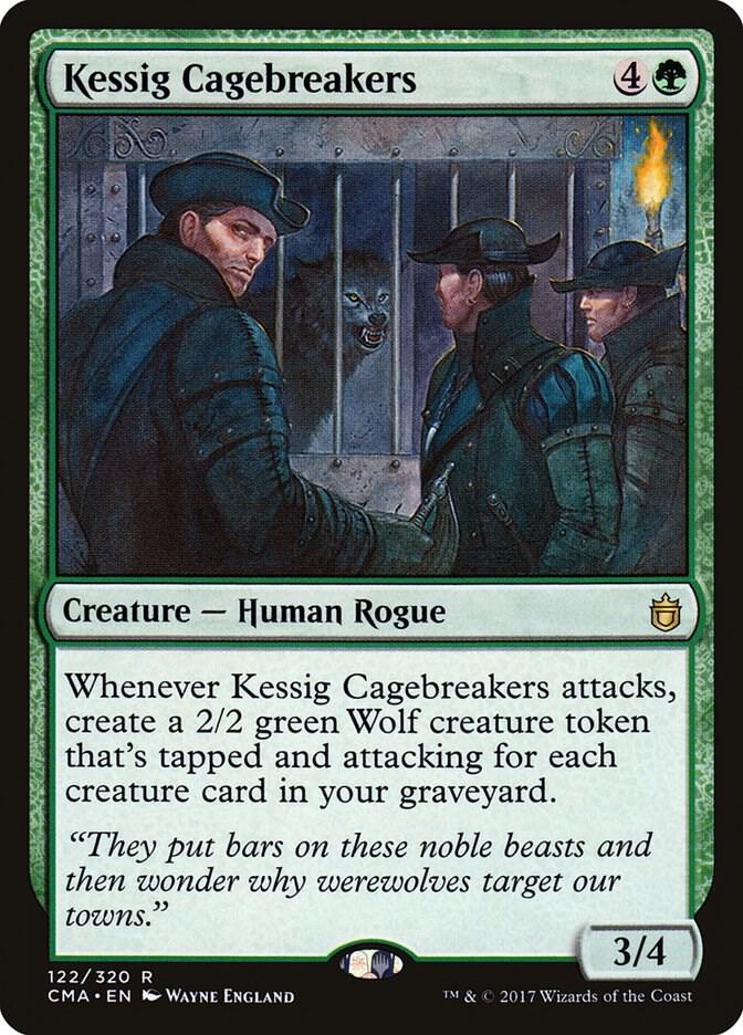 Kessig Cagebreakers, Commander Anthology 122