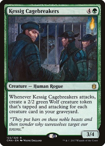 Kessig Cagebreakers, Commander Anthology 122