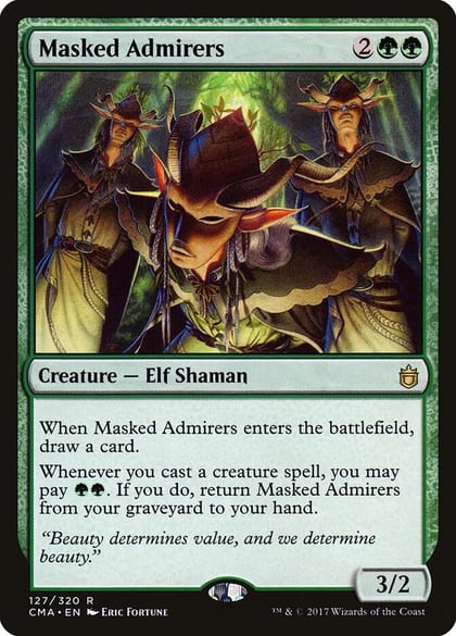 Masked Admirers, Commander Anthology 127