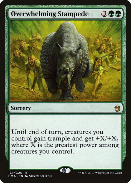 Overwhelming Stampede, Commander Anthology 131