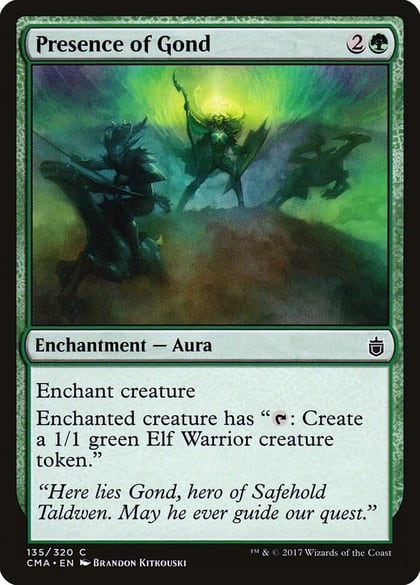 Presence of Gond, Commander Anthology 135