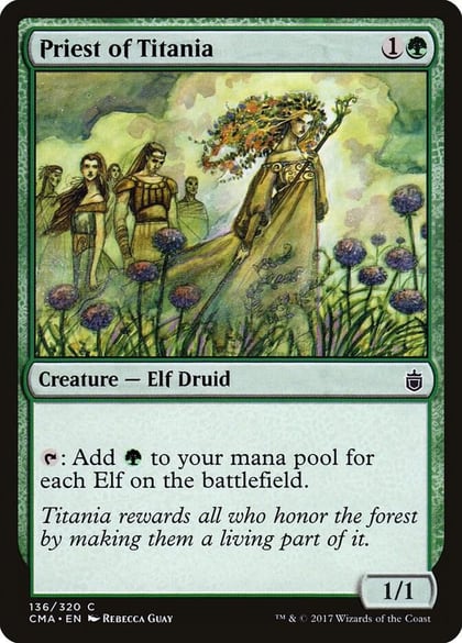 Priest of Titania, Commander Anthology 136
