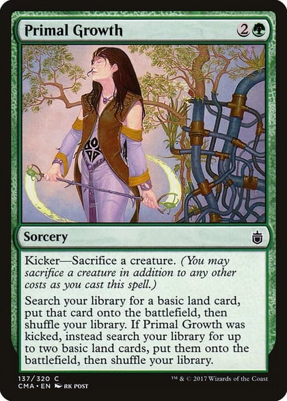 Primal Growth, Commander Anthology 137