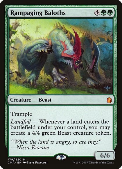 Rampaging Baloths, Commander Anthology 139