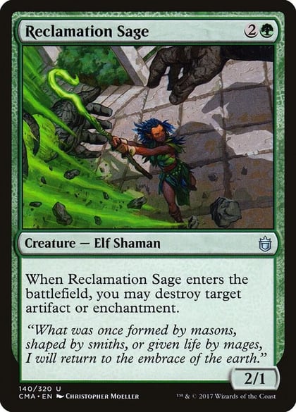 Reclamation Sage, Commander Anthology 140