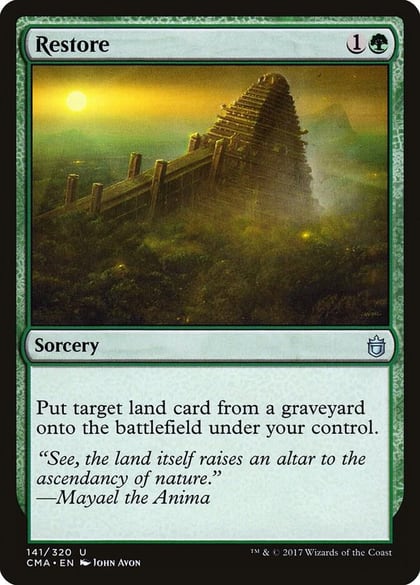 Restore, Commander Anthology 141