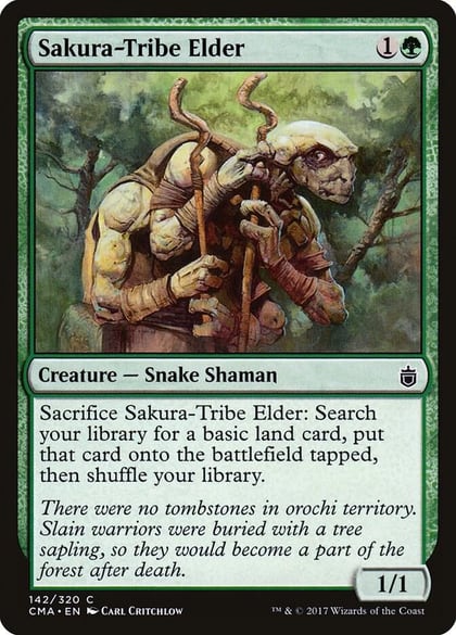 Sakura-Tribe Elder, Commander Anthology 142