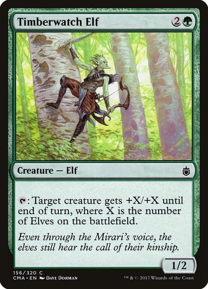 Timberwatch Elf, Commander Anthology 156