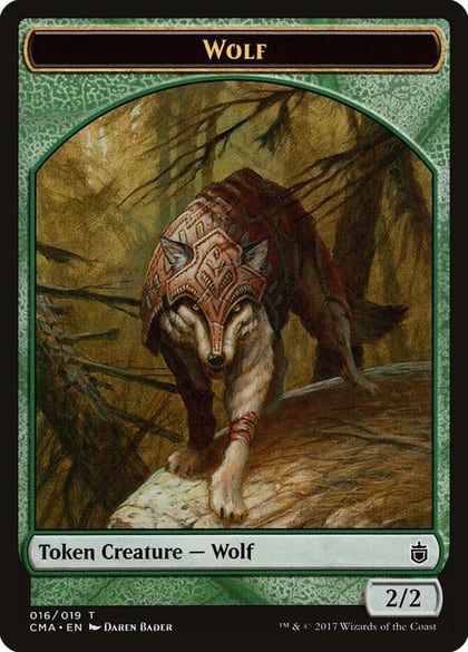Wolf Token (016), Commander Anthology 16