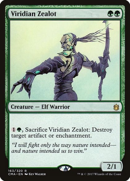 Viridian Zealot, Commander Anthology 163