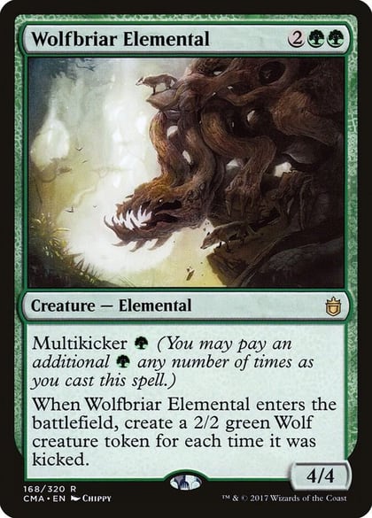 Wolfbriar Elemental, Commander Anthology 168