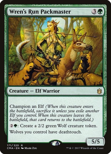 Wren's Run Packmaster, Commander Anthology 171