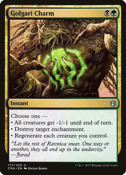 Golgari Charm, Commander Anthology 177