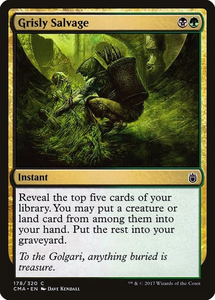 Grisly Salvage, Commander Anthology 178