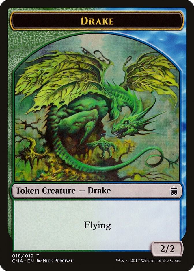 Drake Token (018), Commander Anthology 18