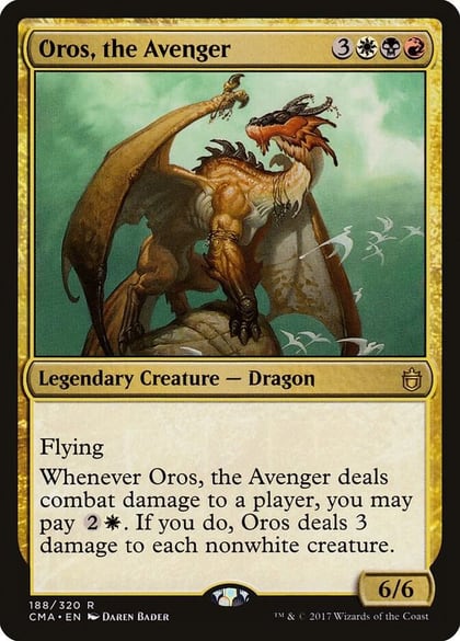 Oros, the Avenger, Commander Anthology 188