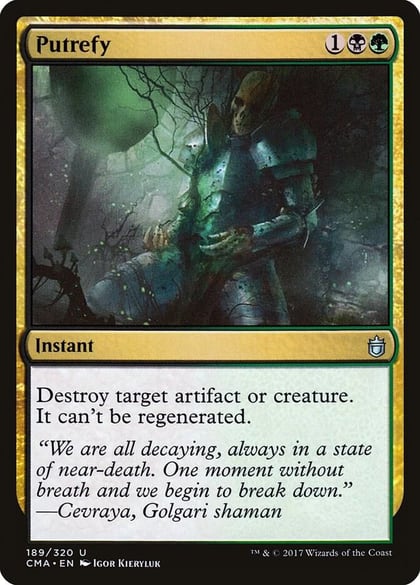 Putrefy, Commander Anthology 189