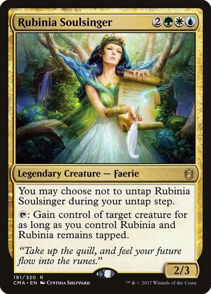 Rubinia Soulsinger, Commander Anthology 191