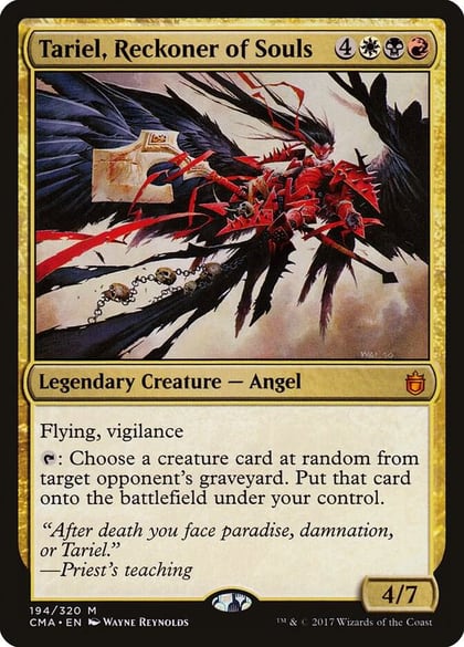 Tariel, Reckoner of Souls, Commander Anthology 194