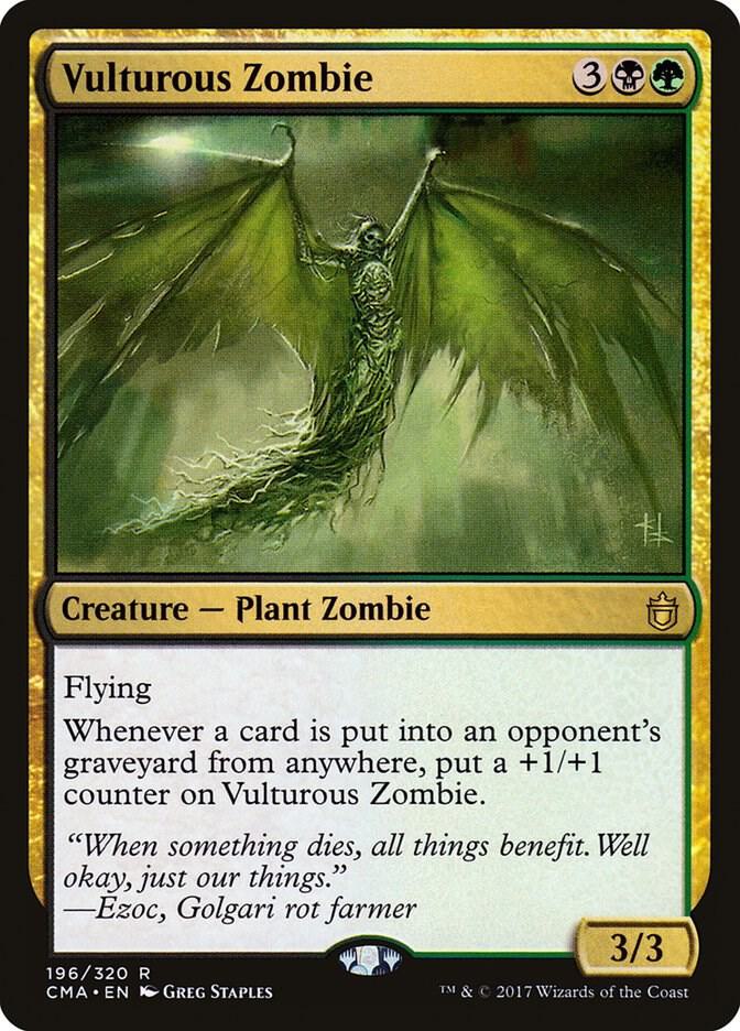 Vulturous Zombie, Commander Anthology 196