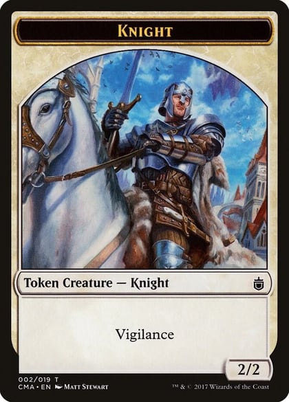 Knight Token (002), Commander Anthology 2