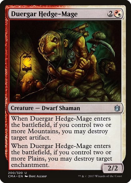 Duergar Hedge-Mage, Commander Anthology 200