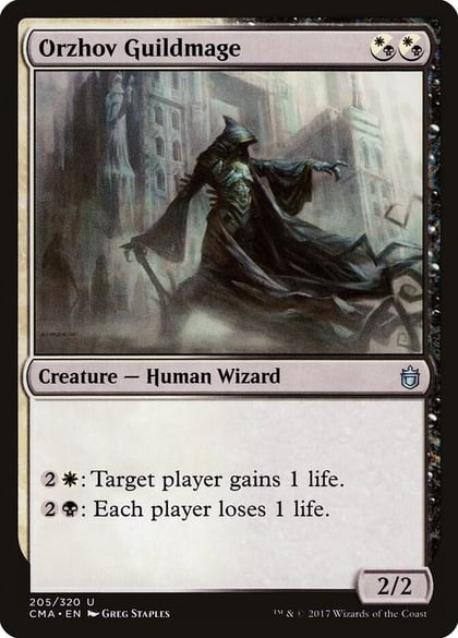 Orzhov Guildmage, Commander Anthology 205