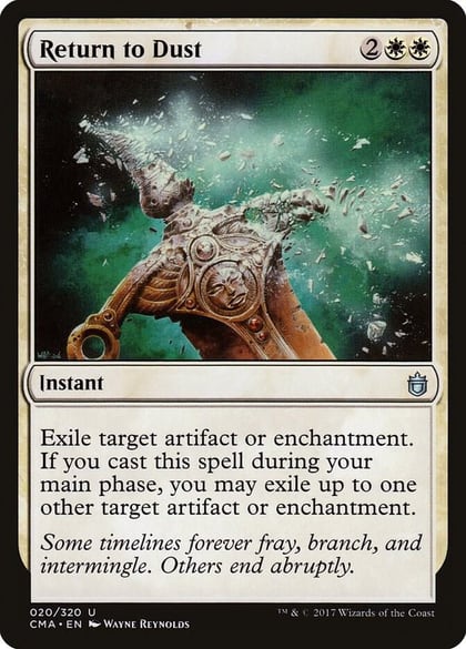 Return to Dust, Commander Anthology 20