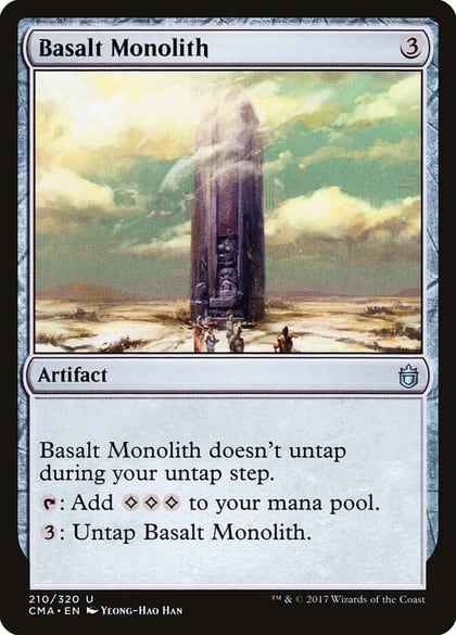 Basalt Monolith, Commander Anthology 210