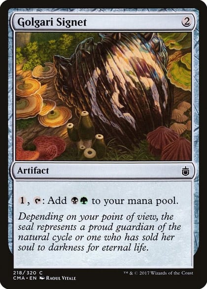Golgari Signet, Commander Anthology 218