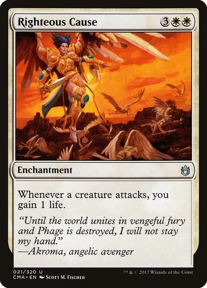 Righteous Cause, Commander Anthology 21