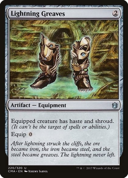 Lightning Greaves, Commander Anthology 220