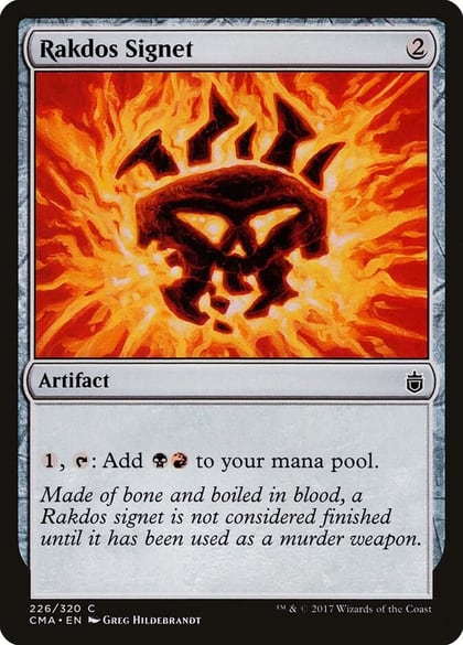 Rakdos Signet, Commander Anthology 226
