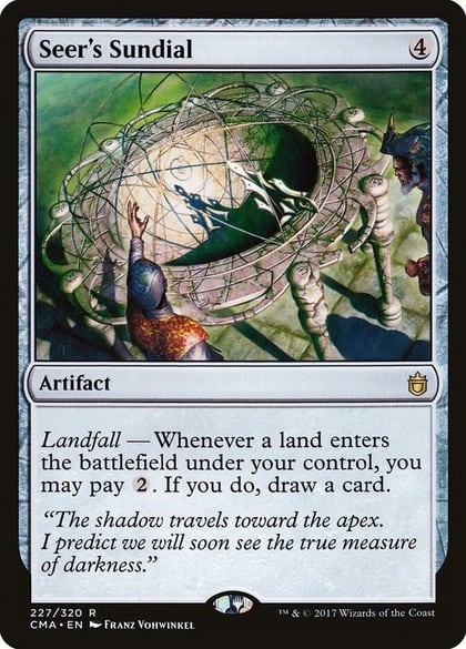 Seer's Sundial, Commander Anthology 227