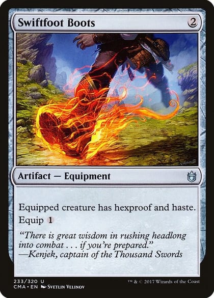 Swiftfoot Boots, Commander Anthology 233