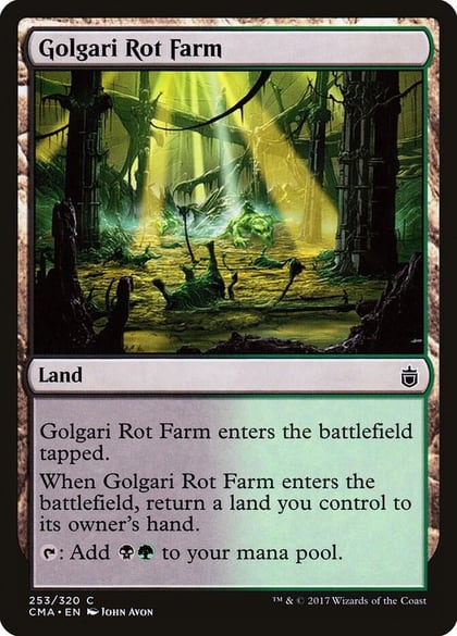 Golgari Rot Farm, Commander Anthology 253