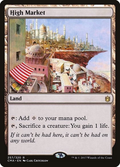 High Market, Commander Anthology 257