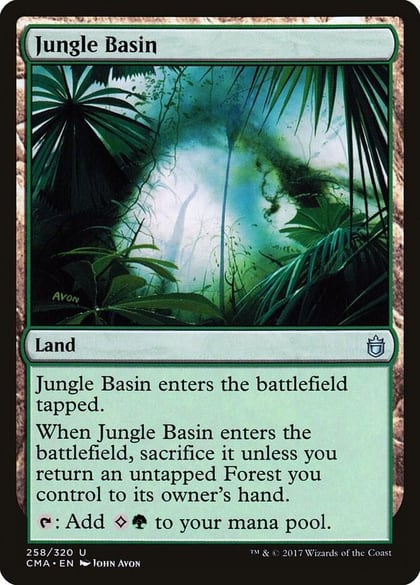 Jungle Basin, Commander Anthology 258
