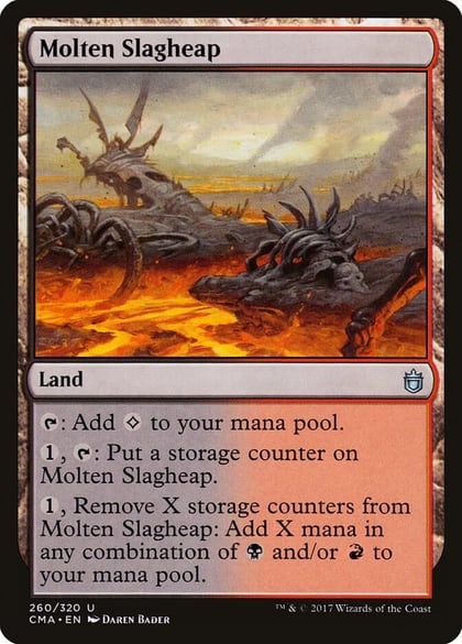 Molten Slagheap, Commander Anthology 260