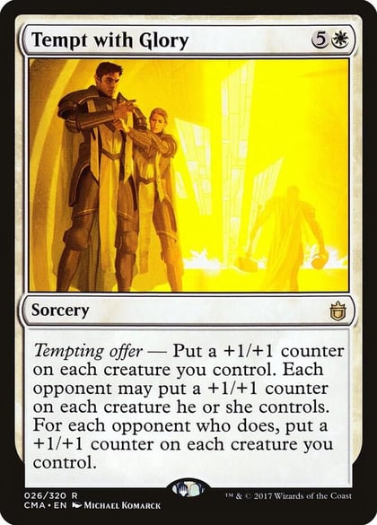 Tempt with Glory, Commander Anthology 26
