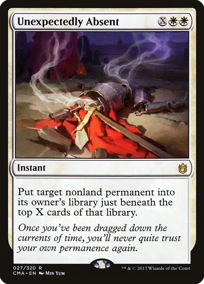 Unexpectedly Absent, Commander Anthology 27