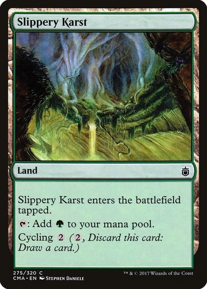 Slippery Karst, Commander Anthology 275