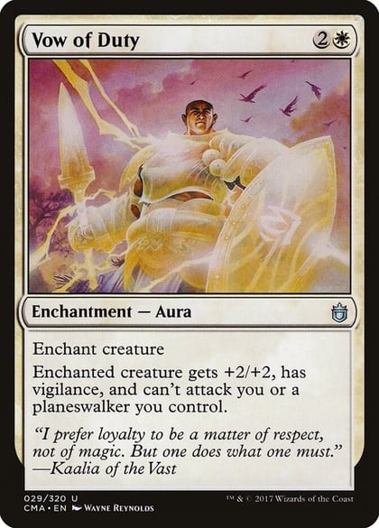 Vow of Duty, Commander Anthology 29