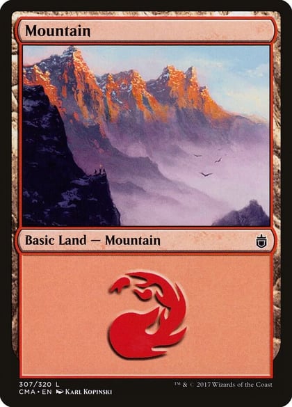 Mountain (307), Commander Anthology 307