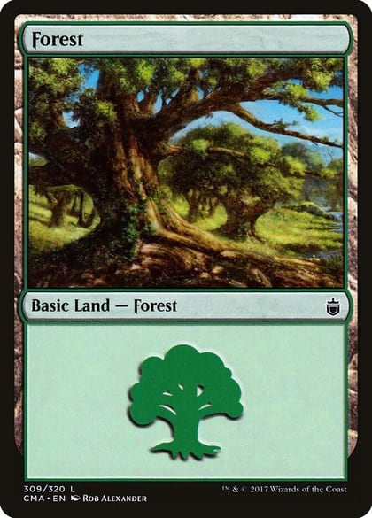 Forest (309), Commander Anthology 309