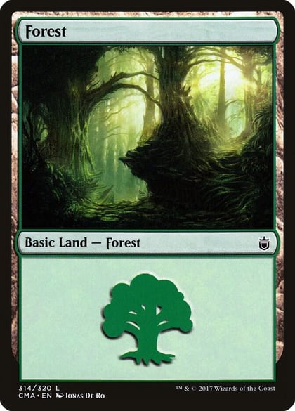 Forest (314), Commander Anthology 314