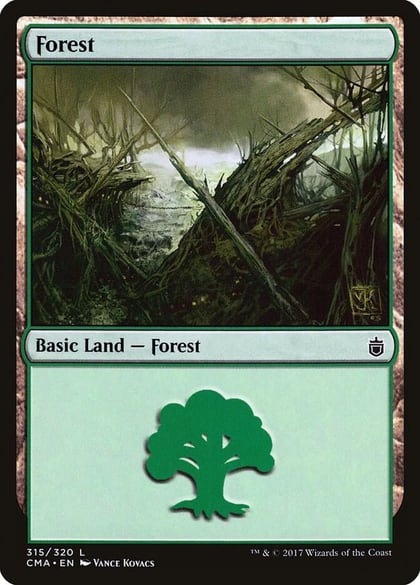 Forest (315), Commander Anthology 315